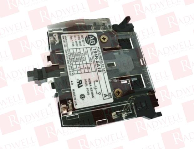 ALLEN BRADLEY 194R-SA10