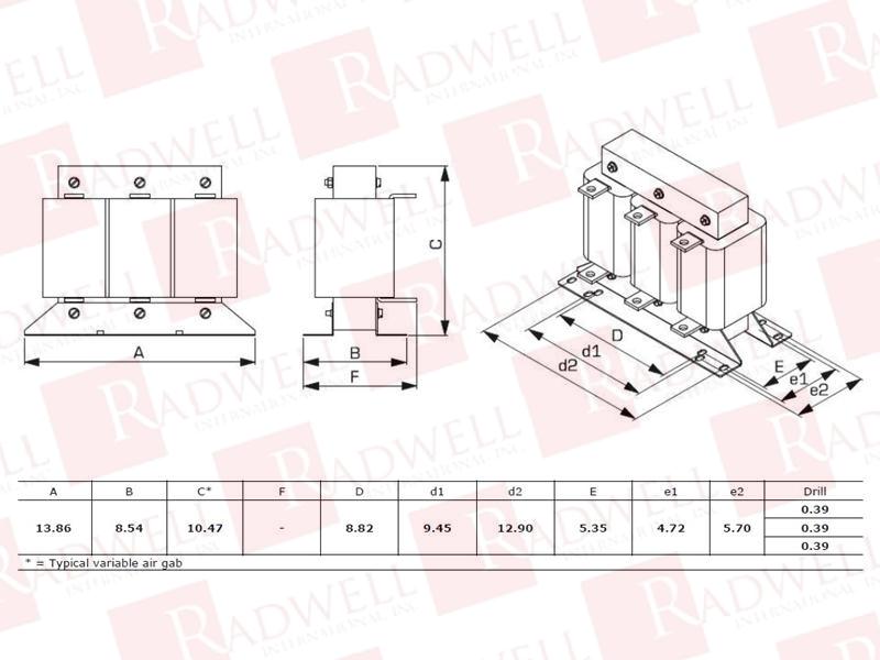 RADWELL VERIFIED SUBSTITUTE ALRB-480CBC-SUB