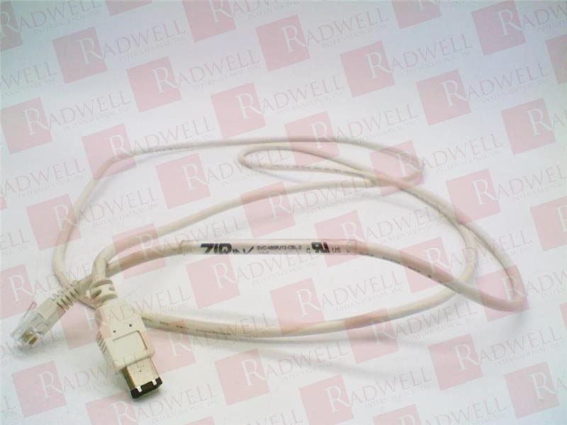 Automation Direct ZIPLink SVC-485RJ12-CBL-2 Cable 2m 