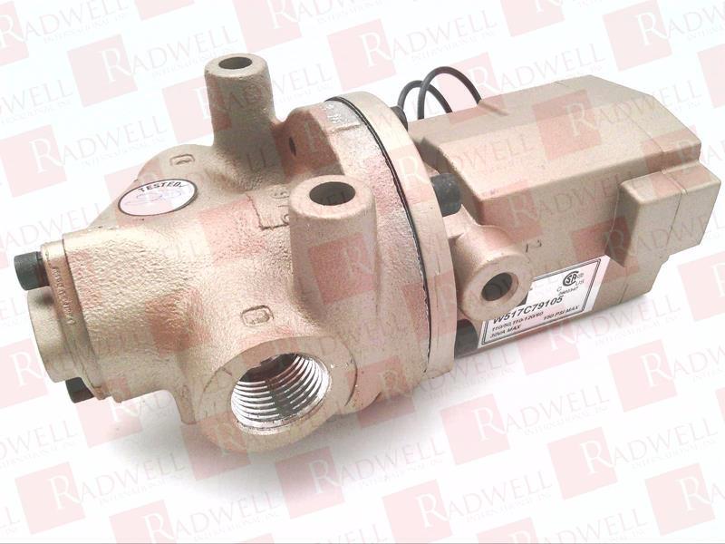 Ross Controls D2771B4011Z 27 Series 2/2 Single Solenoid Controlled Valve Normally Closed 1/2 In-Out Spring Return BSPP 110 VAC 1/2 In-Out