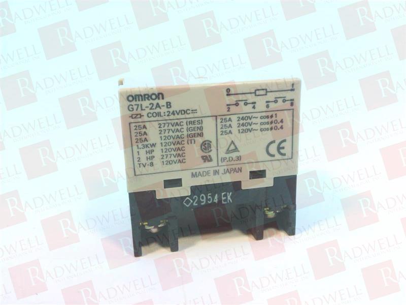 G7l-2a-b-dc24 By Omron - Buy Or Repair - Radwell.com