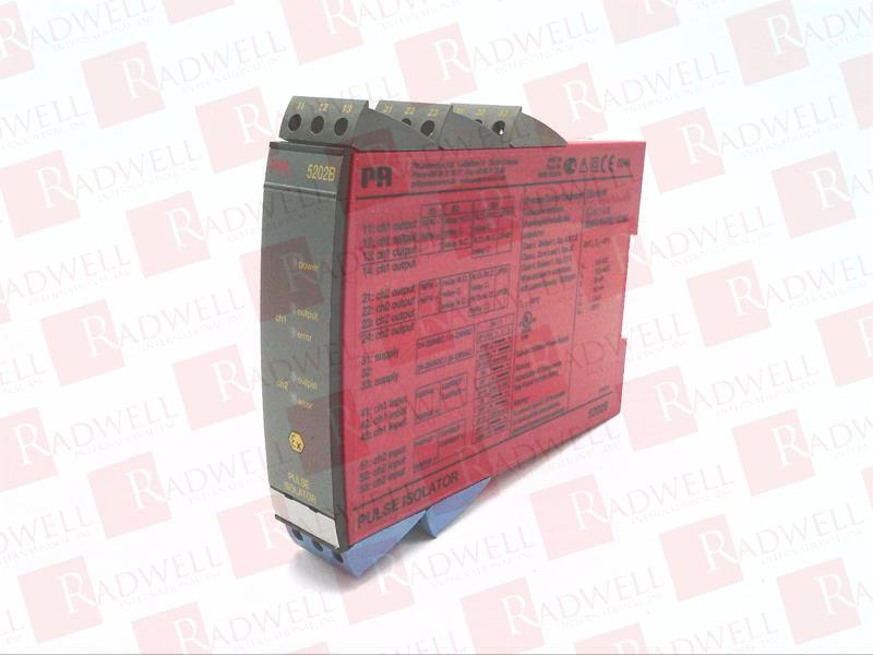 PR Electronics 5202B Isolateur d'impulsions 2-Channels Pulse Isolator 