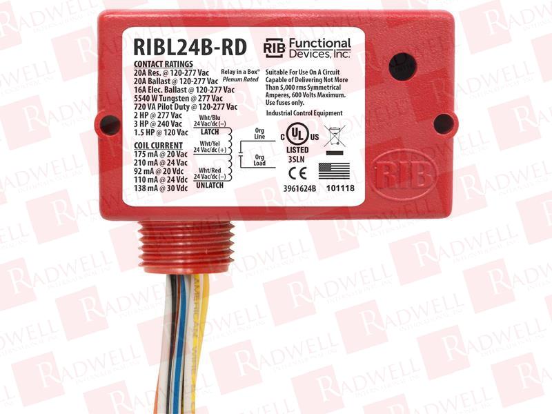 FUNCTIONAL DEVICES RIBL24B-RD