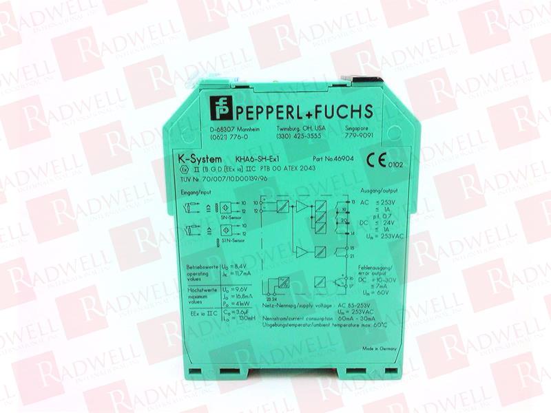 PEPPERL & FUCHS KHA6-SH-EX1