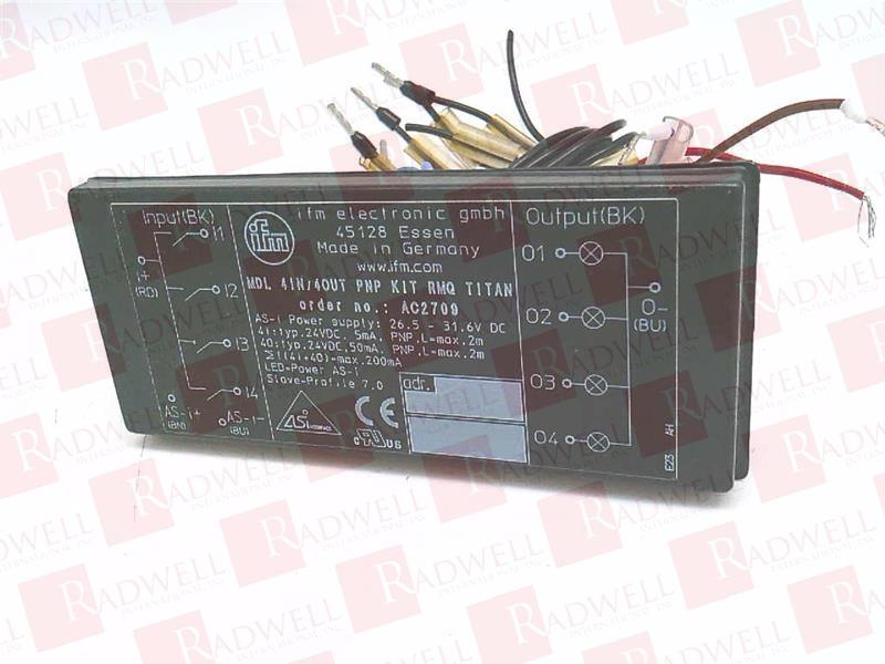 EFECTOR CABINETMODULE 4DI 4DO T W-AC2709