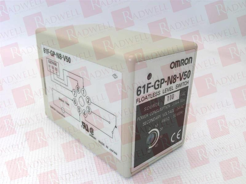 OMRON 61F-GP-N8-V50 AC110