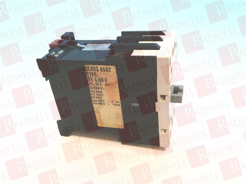 SCHNEIDER ELECTRIC 8502-PE4.00E-V02