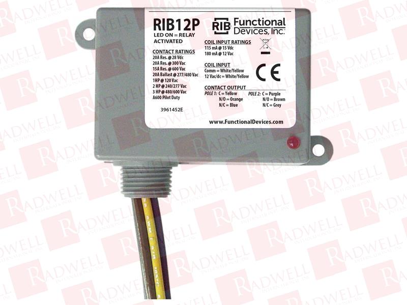 FUNCTIONAL DEVICES RIB12P