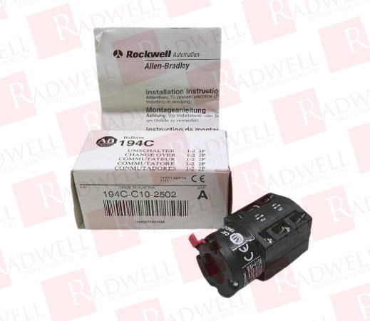 ALLEN BRADLEY 194C-C10-2502