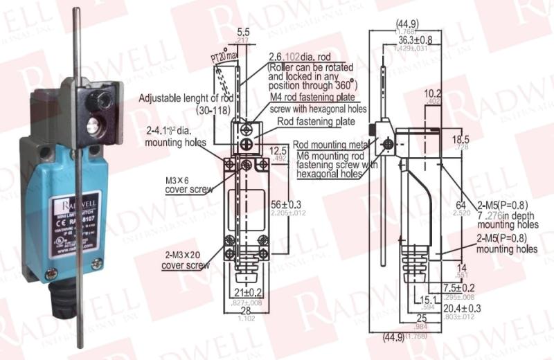 RADWELL VERIFIED SUBSTITUTE AZ8107CEJ-SUB