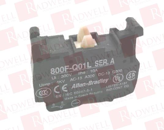 ALLEN BRADLEY 800F-Q01L