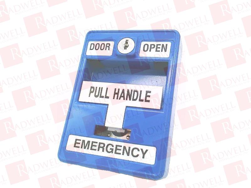 DOORTRONICS 6510/BL-S35 EMERGENCY DOOR RELEASE PULL STATION **NEW** 
