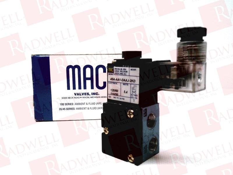 Details about   MAC 45A-AA1-DAAJ-2KA VALVE *NEW IN BOX* 