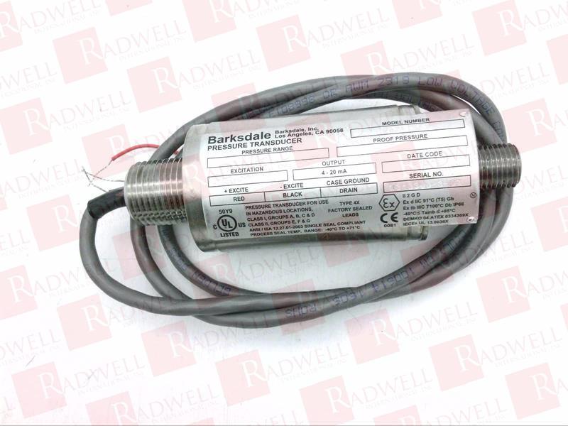 425X-15 Pressure Sensor/Transducer By BARKSDALE