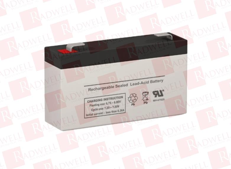 RADWELL VERIFIED SUBSTITUTE 5000-SUB-BATTERY 0