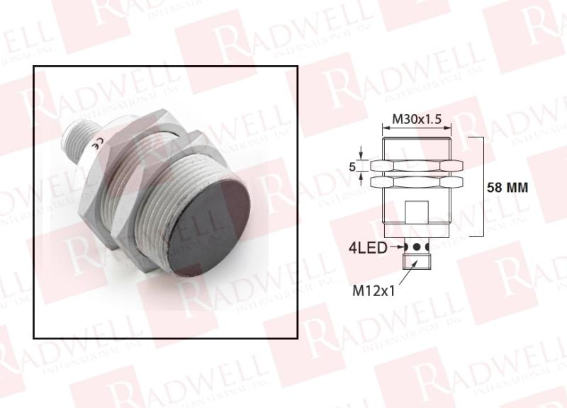 RADWELL VERIFIED SUBSTITUTE BI15-M30-AN6X-H1141-SUB