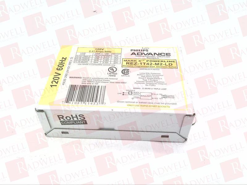 REZ-1T42-M2-LD Ballast/Ignition Transformer By ADVANCE BALLAST