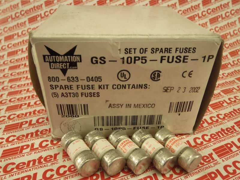 AUTOMATION DIRECT GS-10P5-FUSE-1P