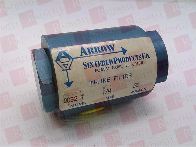 ARROW SINTERED PRODUCTS 9052T