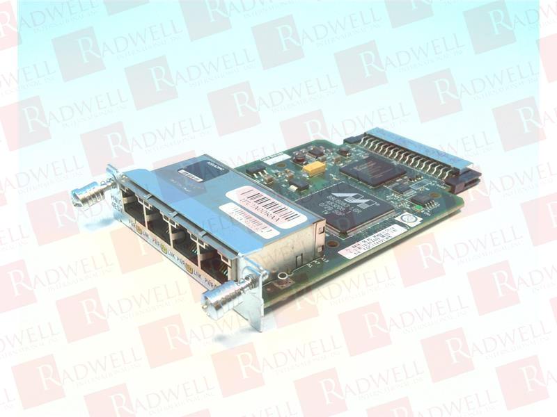 HWIC-4ESW by CISCO - Buy or Repair at Radwell - Radwell.com