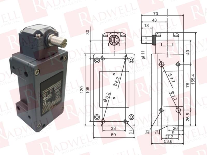 RADWELL VERIFIED SUBSTITUTE 9007CR61A2-SUB