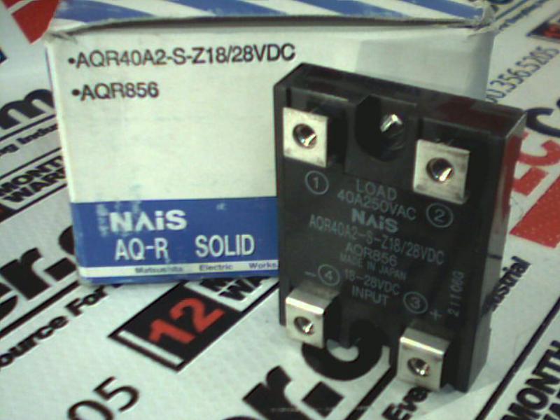 MATSUSHITA ELECTRIC AQR40A2-S-Z18/28VDC