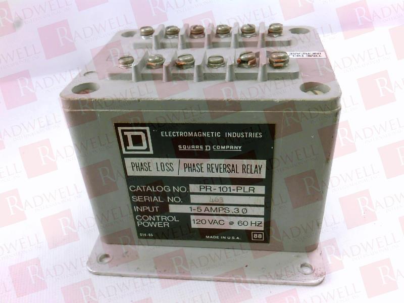 SCHNEIDER ELECTRIC PR-101-PLR