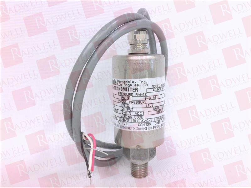 423H3-04 Pressure Sensor/Transducer By BARKSDALE