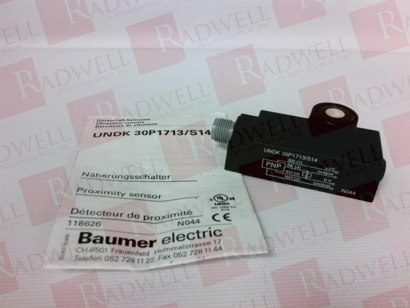 UNDK 30P1713/S14 by BAUMER ELECTRIC Buy or Repair at Radwell
