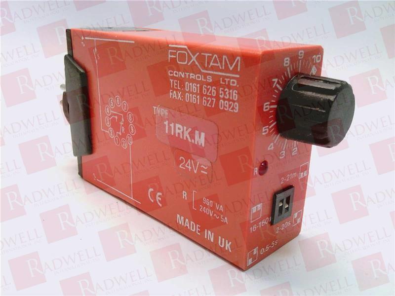 NORTONICS FOXTAM LIMITED 11RK.M/24VAC/DC