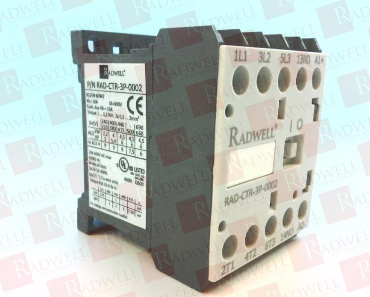 RADWELL VERIFIED SUBSTITUTE 3RT2016-1BC20-SUB