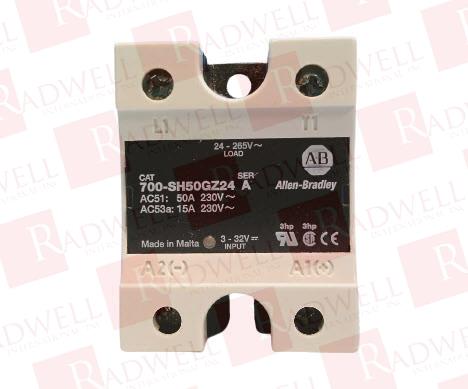 700-SH50GZ24 Relay/Socket by ALLEN BRADLEY