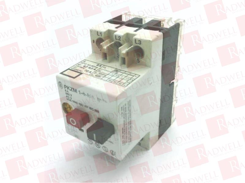 EATON CORPORATION PKZM1-6-NA