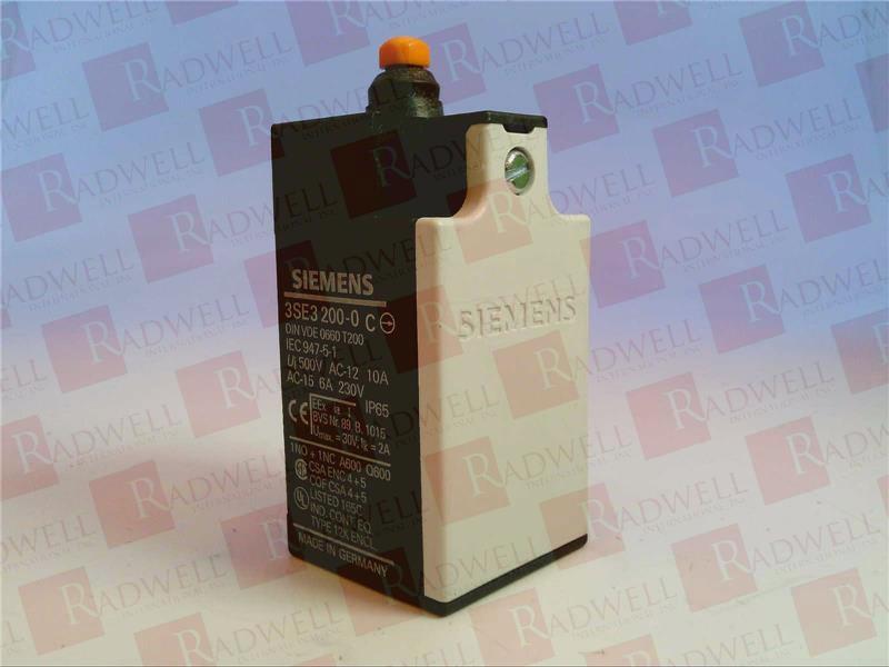 SIEMENS 3SE3-200-0C