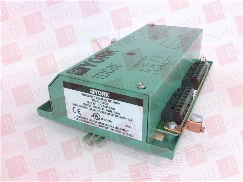 JOHNSON CONTROLS TDC8E-110