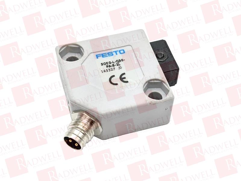 Festo 165327 Optoelektronischer Sensor S0EG-L-Q30-P-A-S-2L 