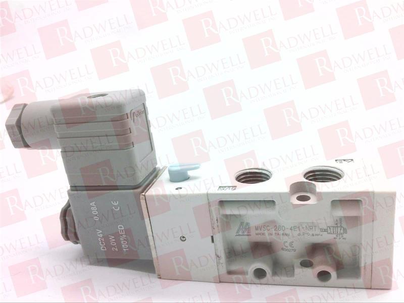 MVSC-260-4E1-DC24-NPT Solenoid Valve By MINDMAN