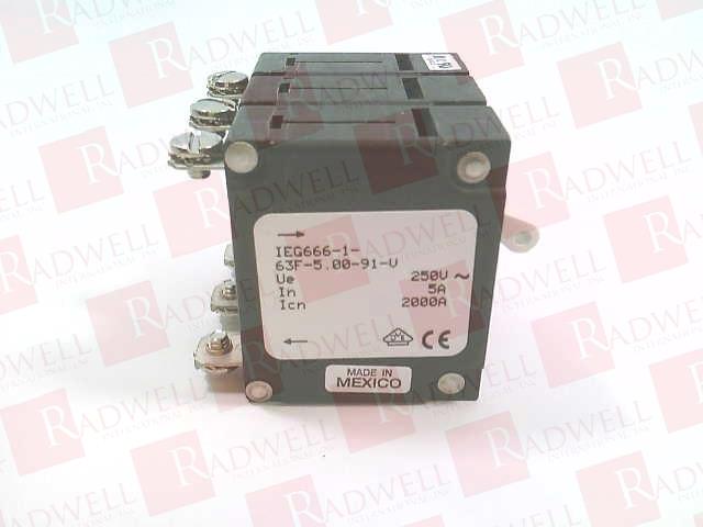 SENSATA TECHNOLOGIES IEG666-1-63F-5.00-91-V