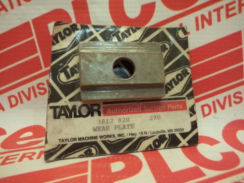 TAYLOR MACHINE WORKS 3812-820