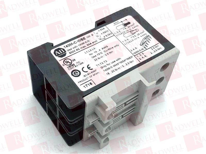 ALLEN BRADLEY 140M-C-WBE