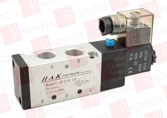 HAK FLUID POWER EQUIPMENT 4V310-10 (110V AC)