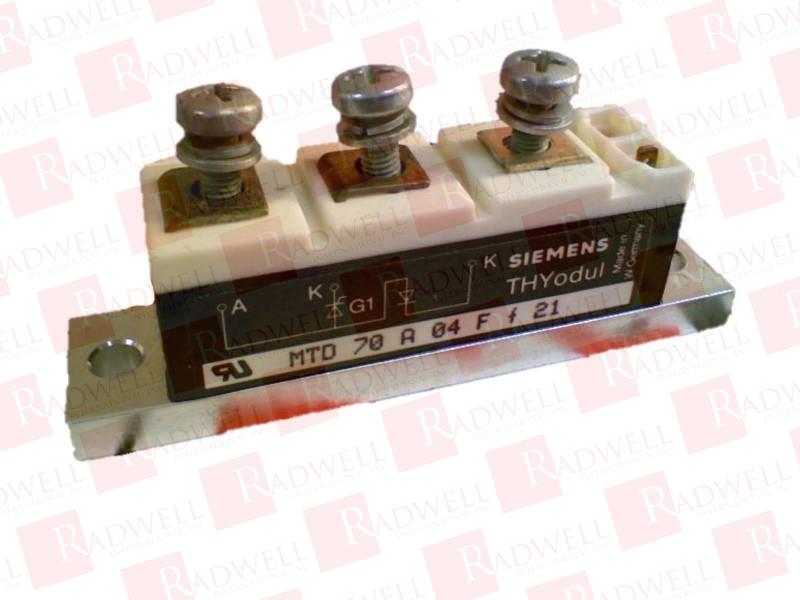 SIEMENS MTD-70A-04-F-F21