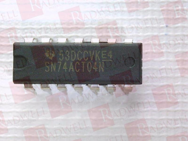 TEXAS INSTRUMENTS SEMI SN74ACT04N