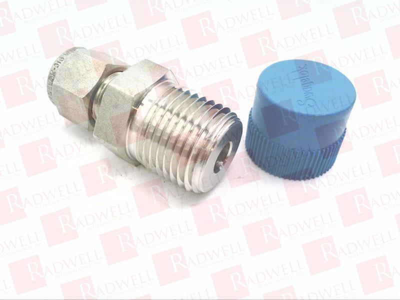 1/8" Tube SS Port Connector Swagelok SS-2001-PC 