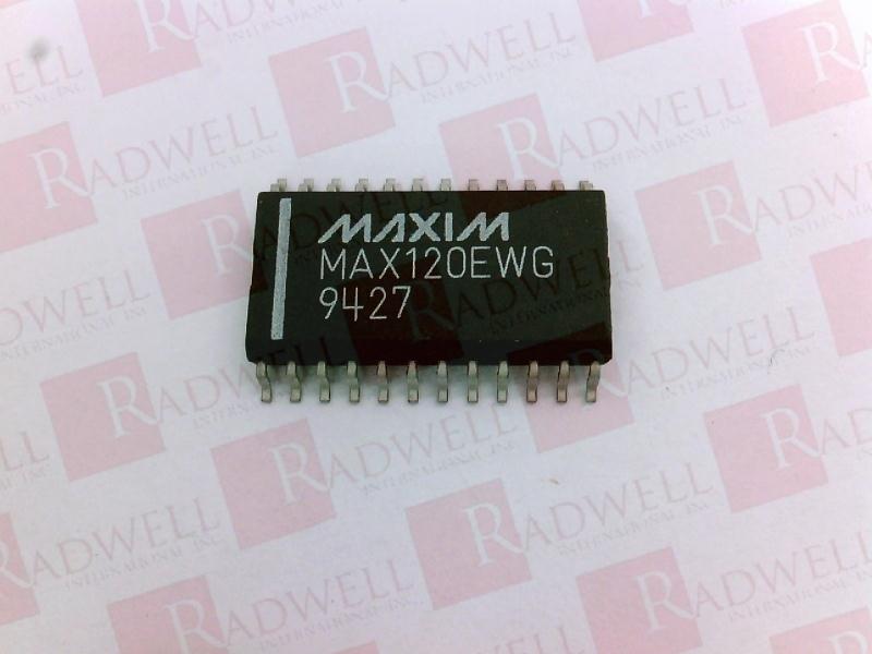 MAXIM INTEGRATED PRODUCTS MAX120EWG+