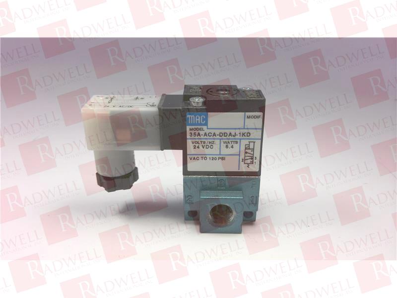 MAC VALVES INC 35A-ACA-DDAJ-1KD