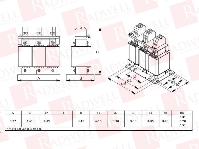 RADWELL VERIFIED SUBSTITUTE CRX0065AC-SUB