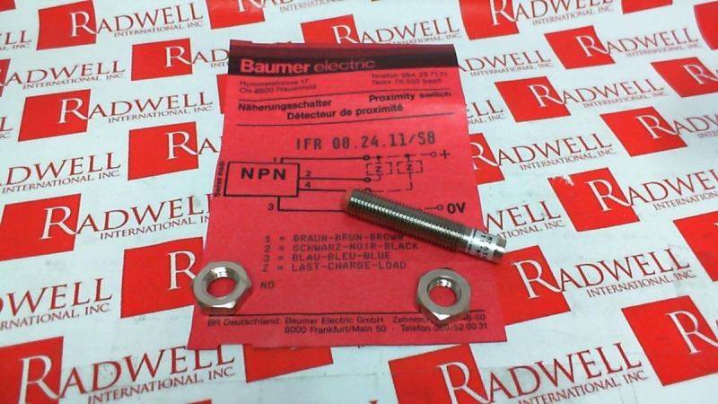 BAUMER ELECTRIC IFR-08.24.11/S8