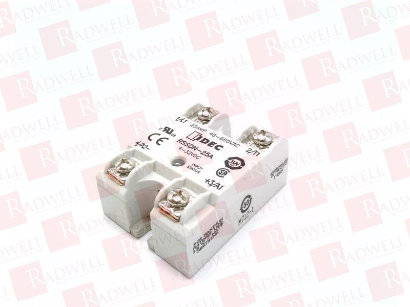 IDEC Solid State Relay Rssdn-25a 4-32vdc 25a V164 for sale online 