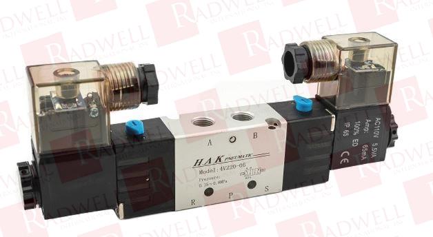 HAK FLUID POWER EQUIPMENT 4V220-06 (12V DC)